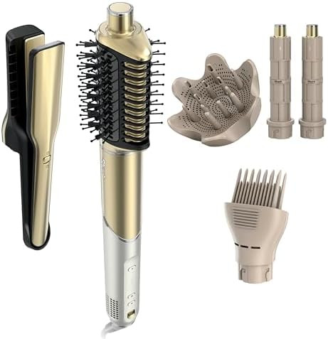 Shark Glam Ceramic & Powerful Air Styling & Drying System, with Silki Straightener & Shark Glossi... | Amazon (US)