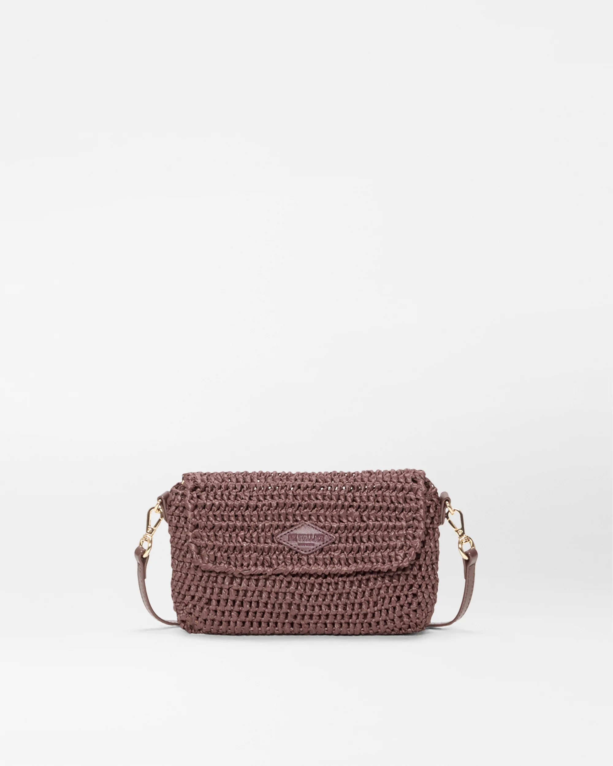 MZ Wallace Brown Crochet Crochet Convertible Crossbody \u2013 Crossbody | MZ Wallace | MZ Wallace