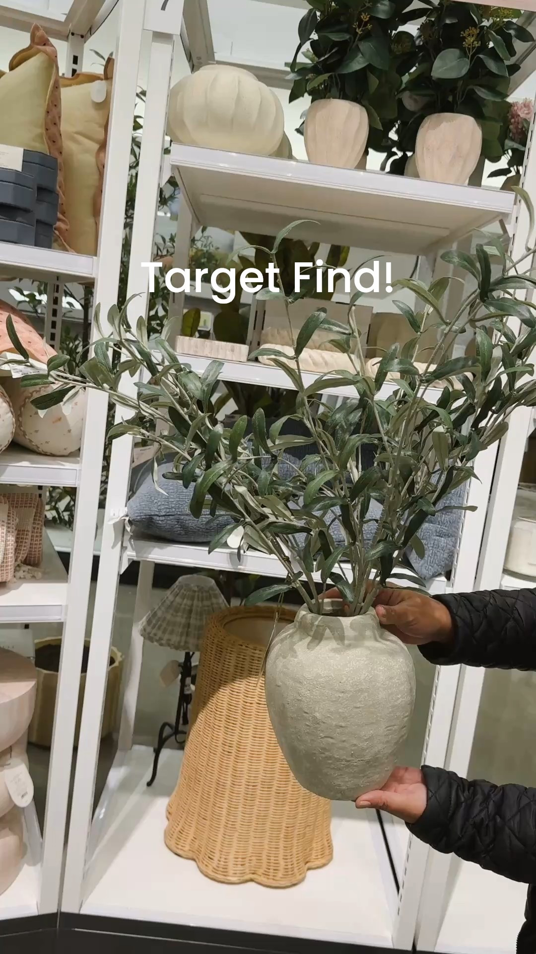 Target find on spring decor! Studio McGee olive leaf faux plant - neutral home decor 


#LTKHome #LTKFindsUnder50