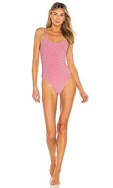 MIKOH Lele One Piece in Guava Pop from Revolve.com | Revolve Clothing (Global)