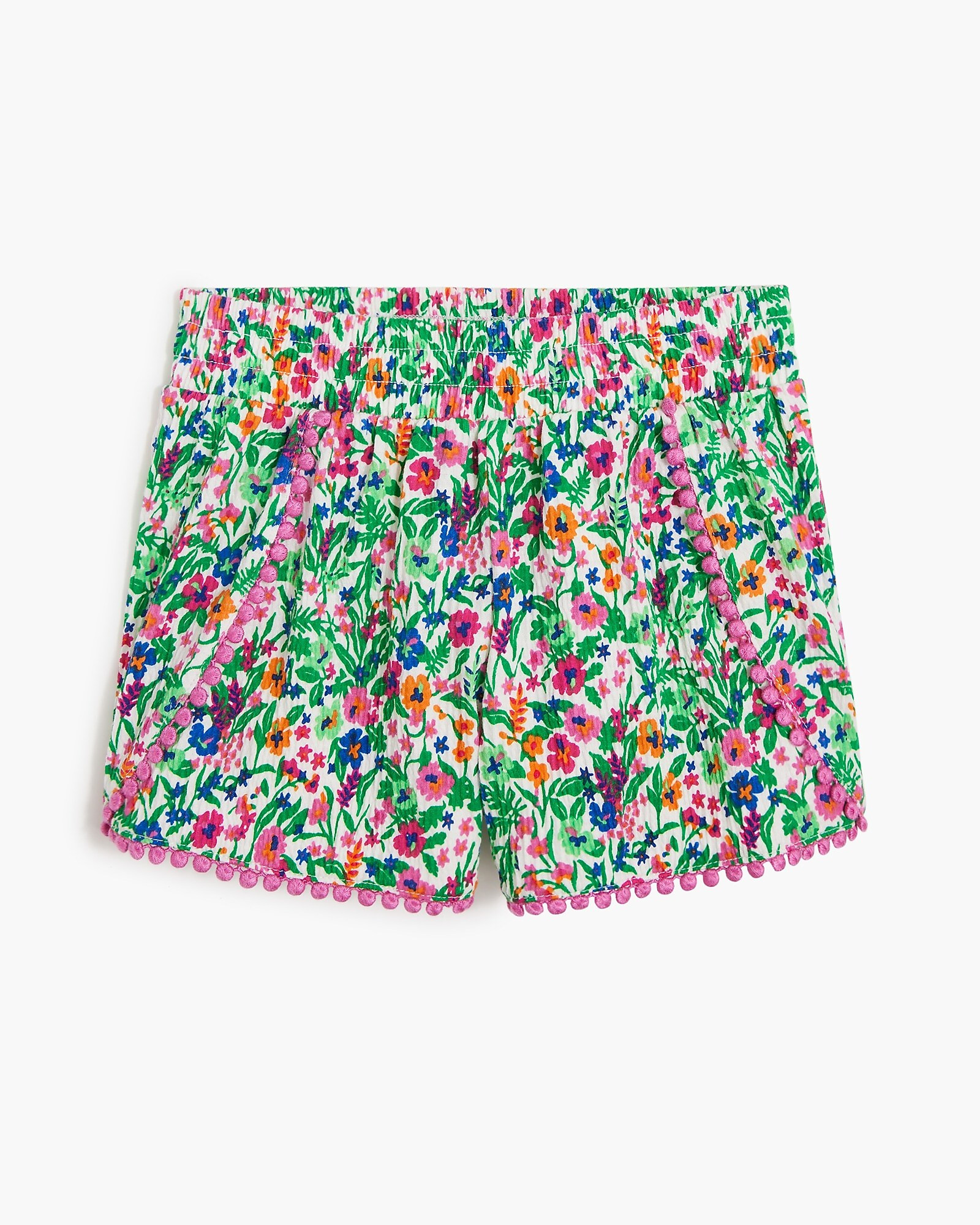 Girls' floral knit short | J.Crew Factory