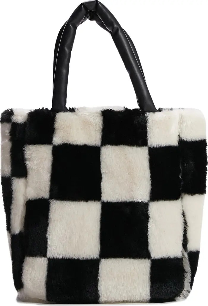 Tabby Large Check Tote Bag | Nordstrom