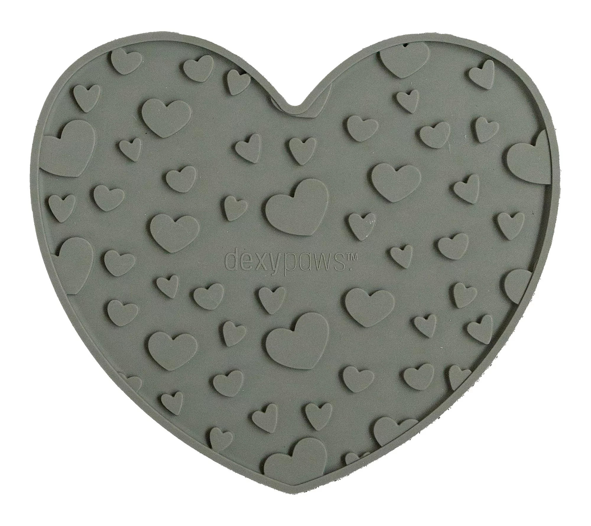 Dexypaws Enrichment Lick Mat, Grooved Dog Feedi g Pad | QVC