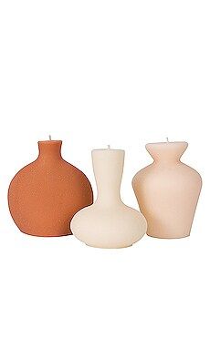 ANAIS CANDLE Modern Noir Ceramic Vase Shape Candle Set in Modern Noir from Revolve.com | Revolve Clothing (Global)