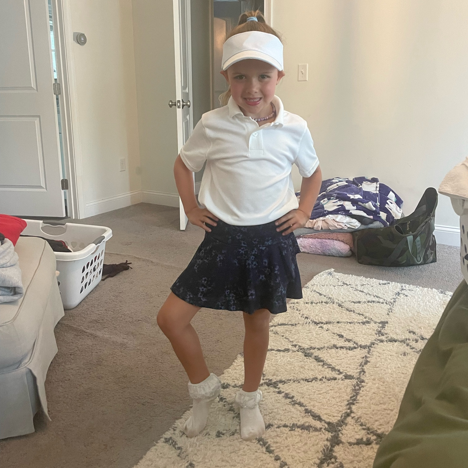 Target had no girls polos so I bought Paige the boys and just sized down one  

#LTKKids #LTKSummerSales #LTKFamily