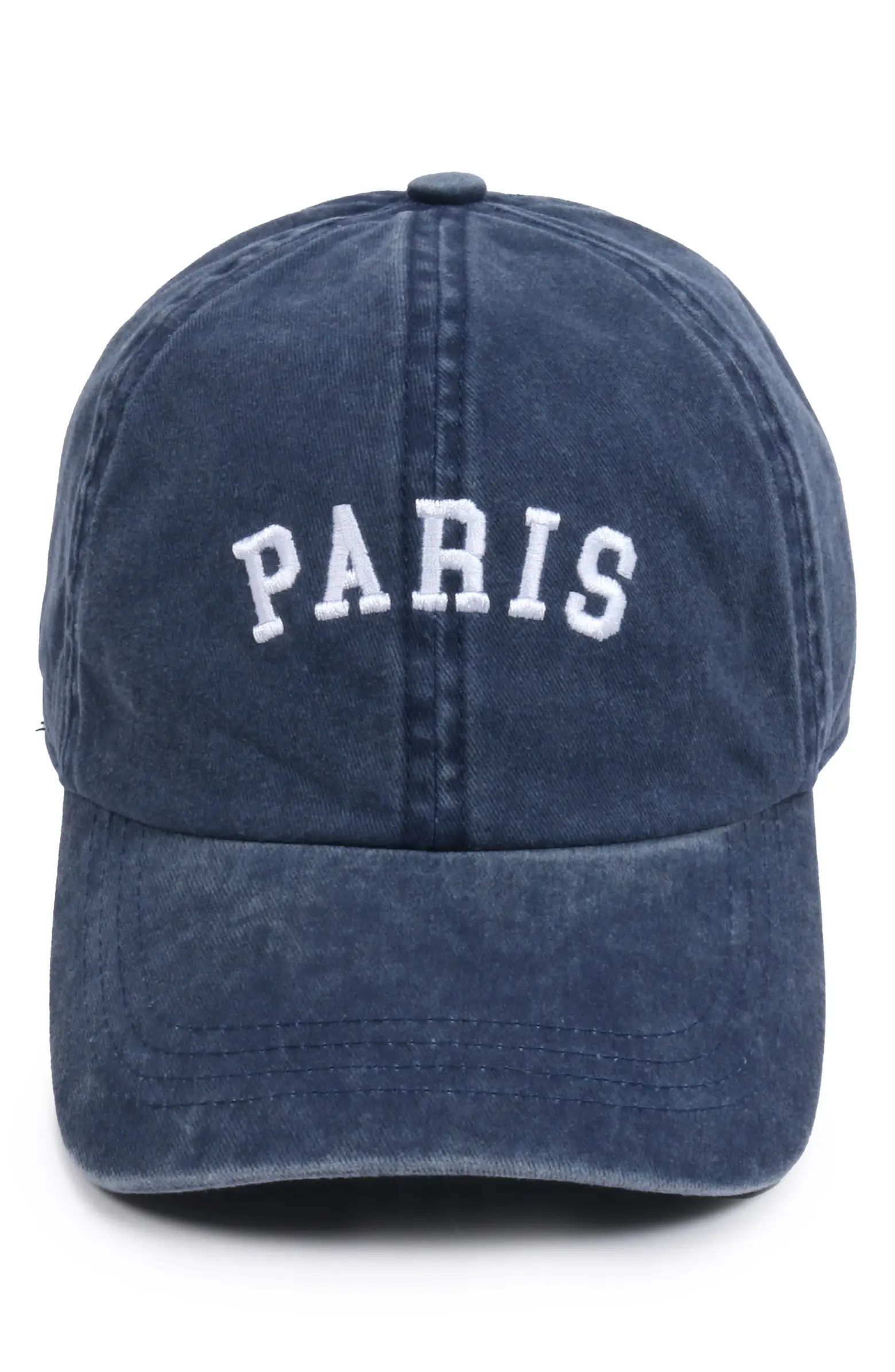 Paris Cotton Baseball Cap | Nordstrom Rack