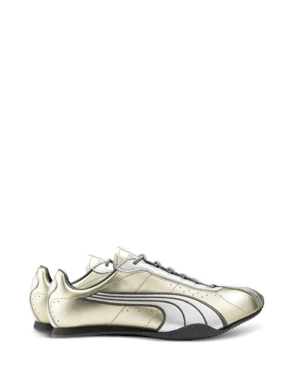 PUMA x Slam Jam H-Street Silver Striped Sneakers | Gold | FARFETCH ES | Farfetch Global