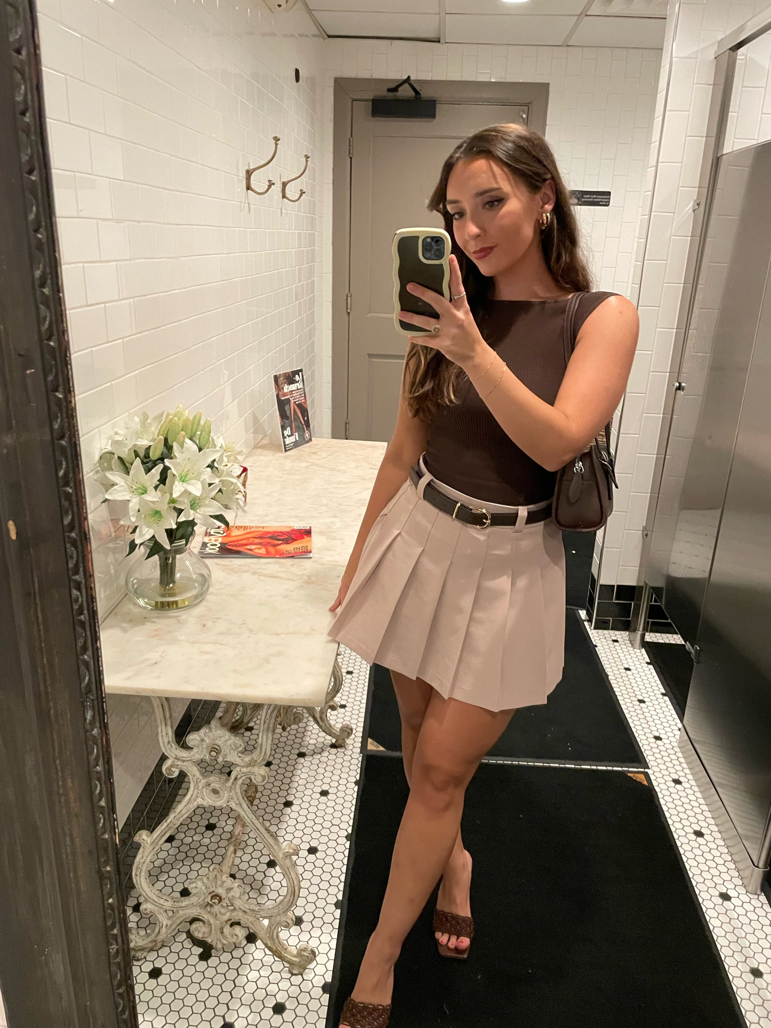 my most mindful look yet🤨
#goingoutfit #miniskirtlook #summertofall 
top - small 
skirt - 26 i think lol

#LTKstyletip #LTKshoecrush #LTKitbag