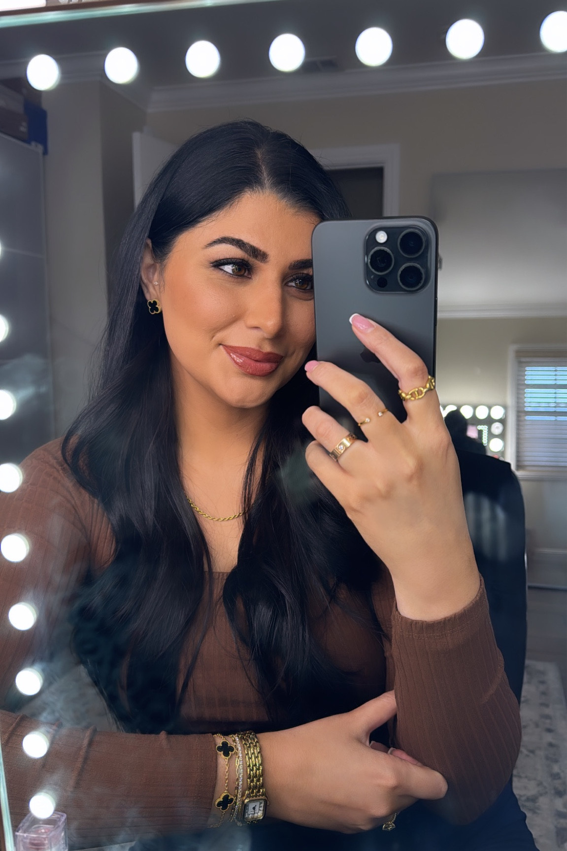 My go-to products✨
✨Lashes Ardell style #421 
✨Lip liner is Huda Beauty in shade: Warm Brown , lipgloss In shade : Glassy 
✨CC cream It cosmetics in shade: Medium
✨ Watch is Sekonda from Amazon 

#LTKSeasonal #LTKsalealert #LTKbeauty