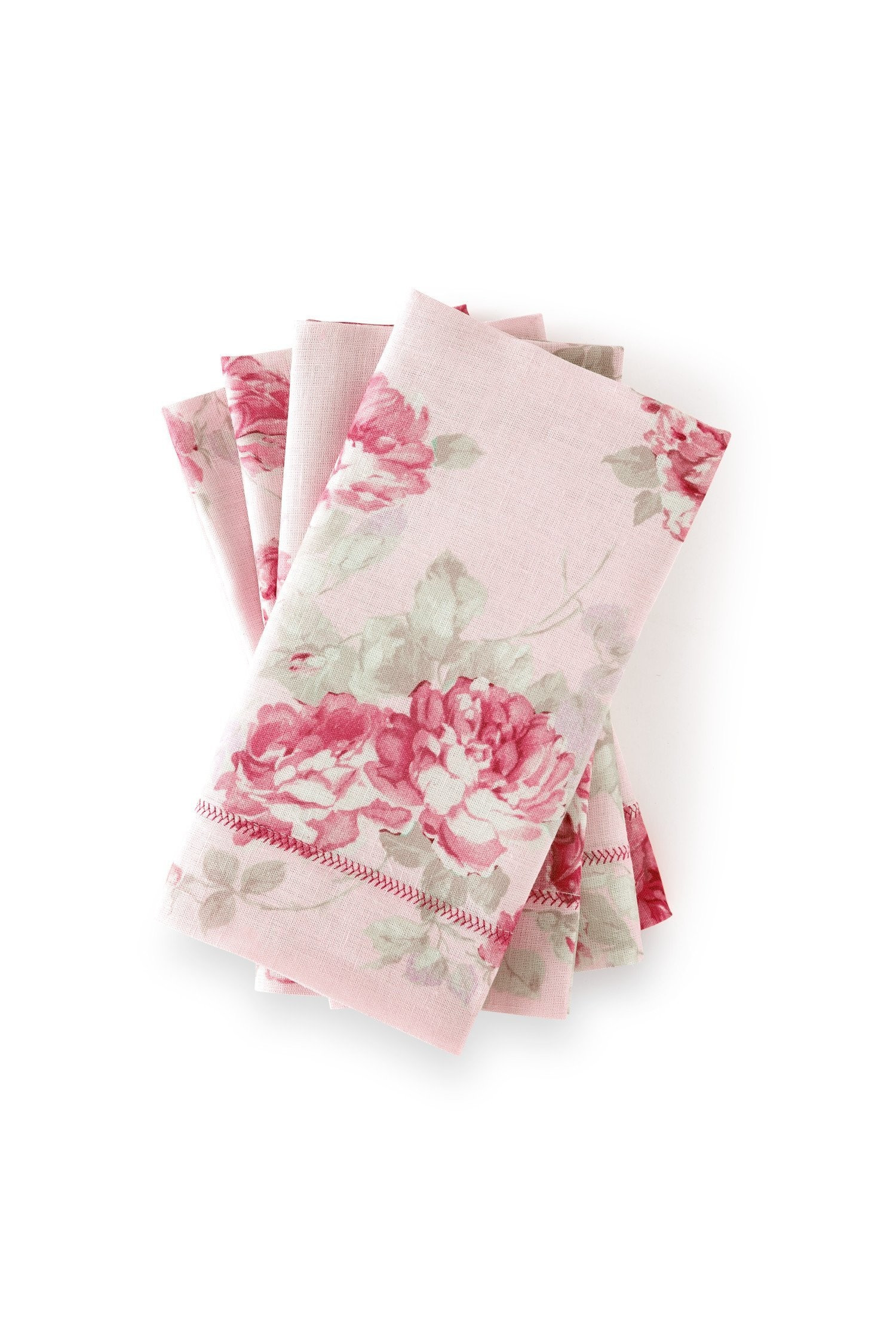 Everblooming Rosettes Printed Napkin Set | LOVESHACKFANCY