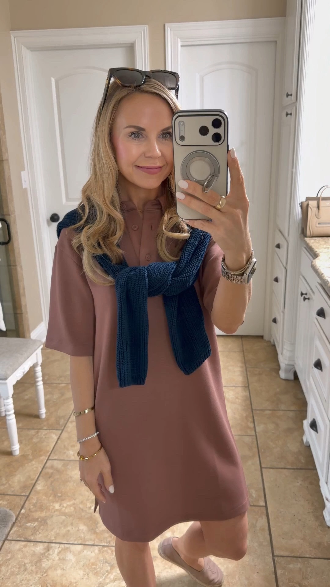 Soft luxury feel polo dress on sale! 

#LTKTravel #LTKSaleAlert #LTKPetite