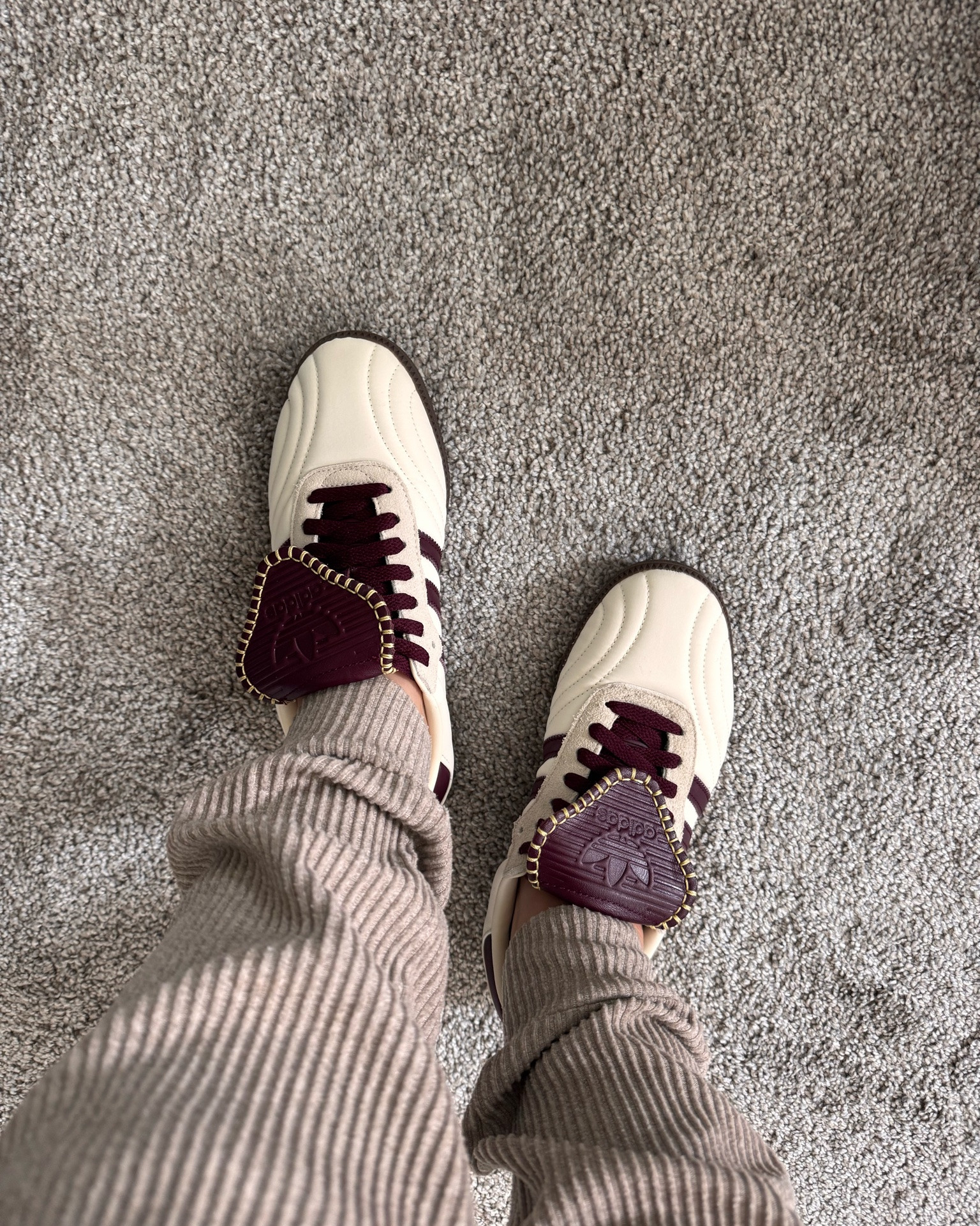 The shoe every cool-girl closet needs right now: the Samba LT in maroon & ivory. The long tongue detail gives it that elevated, sporty-chic vibe without even trying. ❤️‍🔥

#LTKootd #LTKMidsize #LTKselfcare