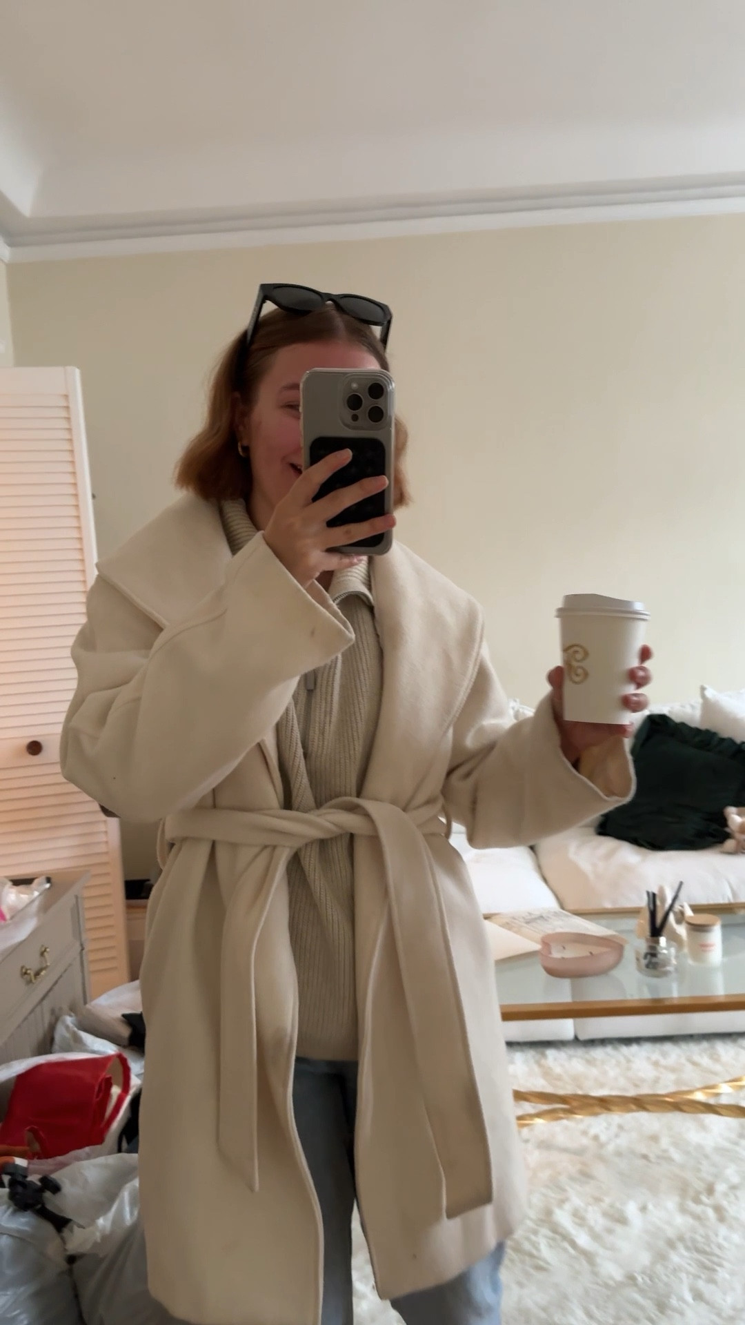 Ready to serveeee in court 😌🫶
Jury duty OOTD

#jeansoutfit #abercrombie #sweaterweather #springootd #zipup #whitecoat #cozyoutfit 

#LTKfindsunder100 #LTKstyletip #LTKVideo