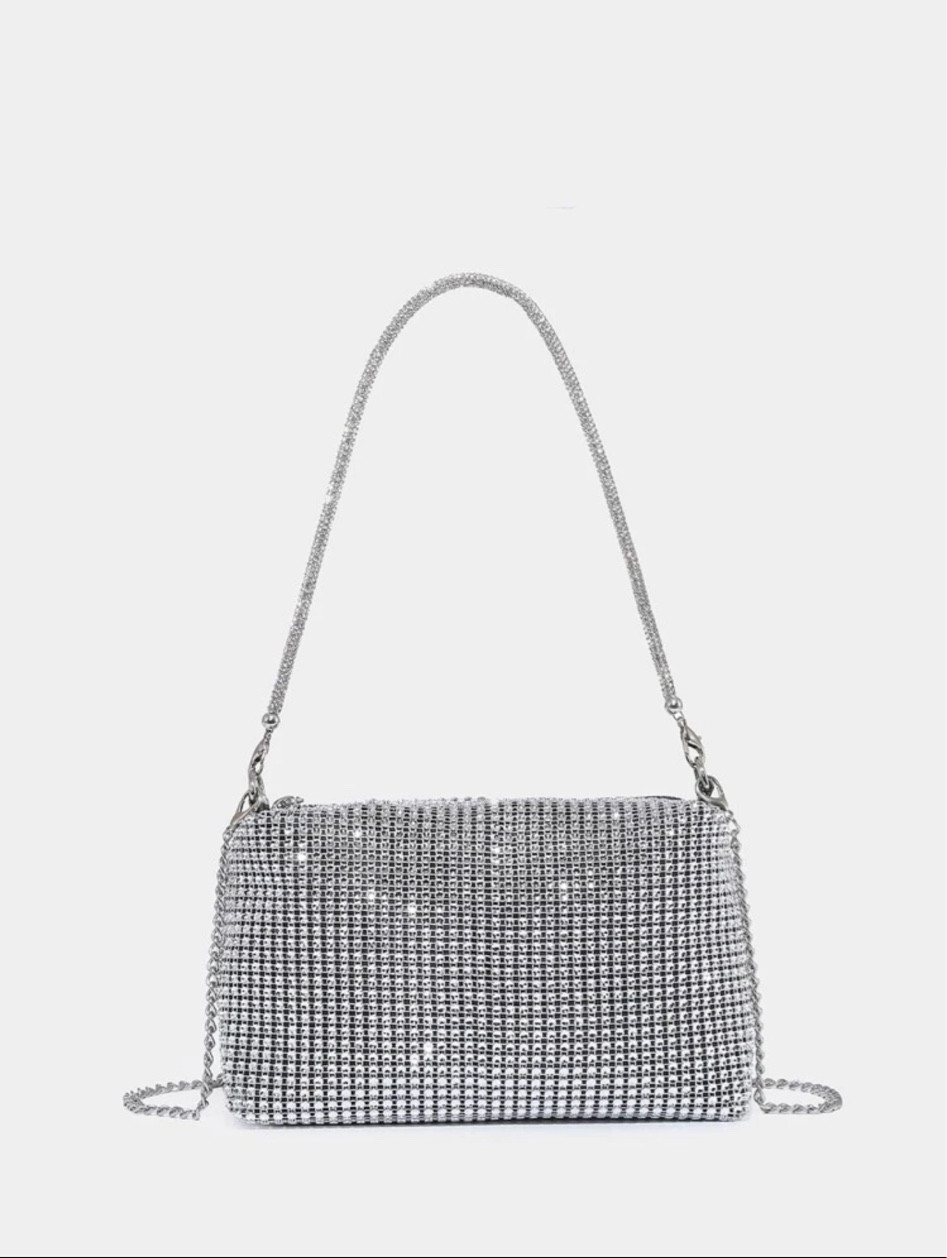 SHEIN rhinestone bag, similar to the Alexander Wang Rhinestone bag 🤍

#LTKitbag #LTKunder50 #LTKstyletip