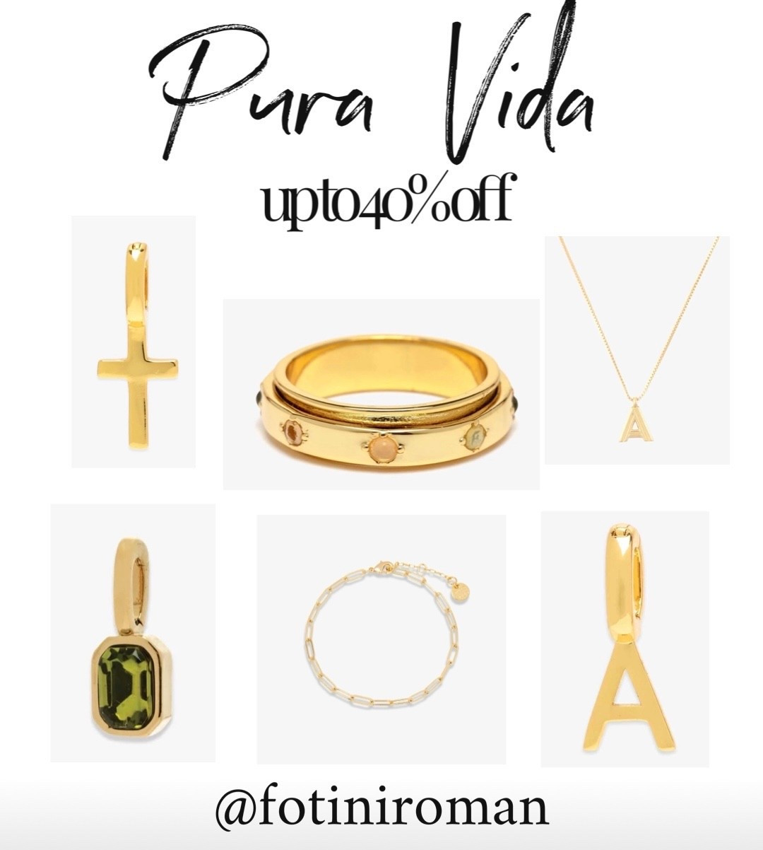 Really cute personalized jewelry options are up to 40% off at Pura Vida right now! You truly can’t beat the prices!! 

#LTKSaleAlert #LTKCyberWeek #LTKGiftGuide