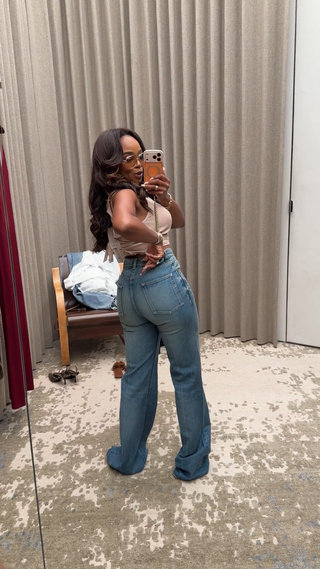 YSL DENIM FIND 🤎👖

Found the kind of YSL denim that makes a simple outfit feel instantly elevated. The relaxed wide-leg fit paired with a lace cami is giving effortless designer off-duty style.

Wearing: Size Small/4 | 5’4” | 140 lbs | 34D-27-40

YSL jeans, Saint Laurent denim, designer jeans for women, wide leg jeans, luxury denim, YSL outfit, designer denim outfit, flattering jeans for women, high waisted jeans, elevated casual outfit, designer fashion finds, jeans outfit inspiration

📲 Download the FREE LTK app & follow me (@kirasfashionfinds).

#LTKPetite #LTKLuxury