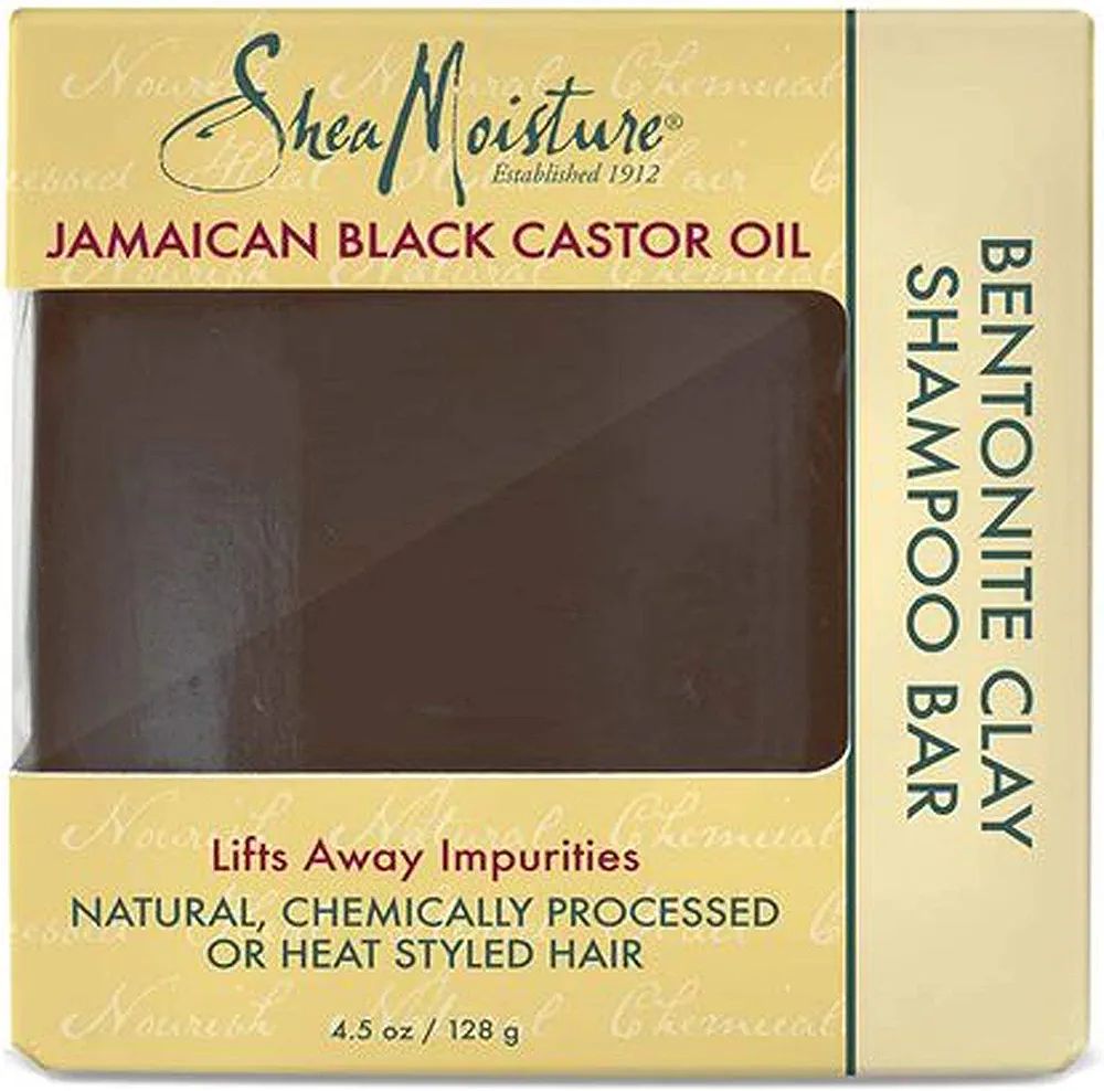 SheaMoisture Clay Bar Repairing Shampoo for Damaged Hair Jamaican Black Castor Oil Strengthening ... | Amazon (US)