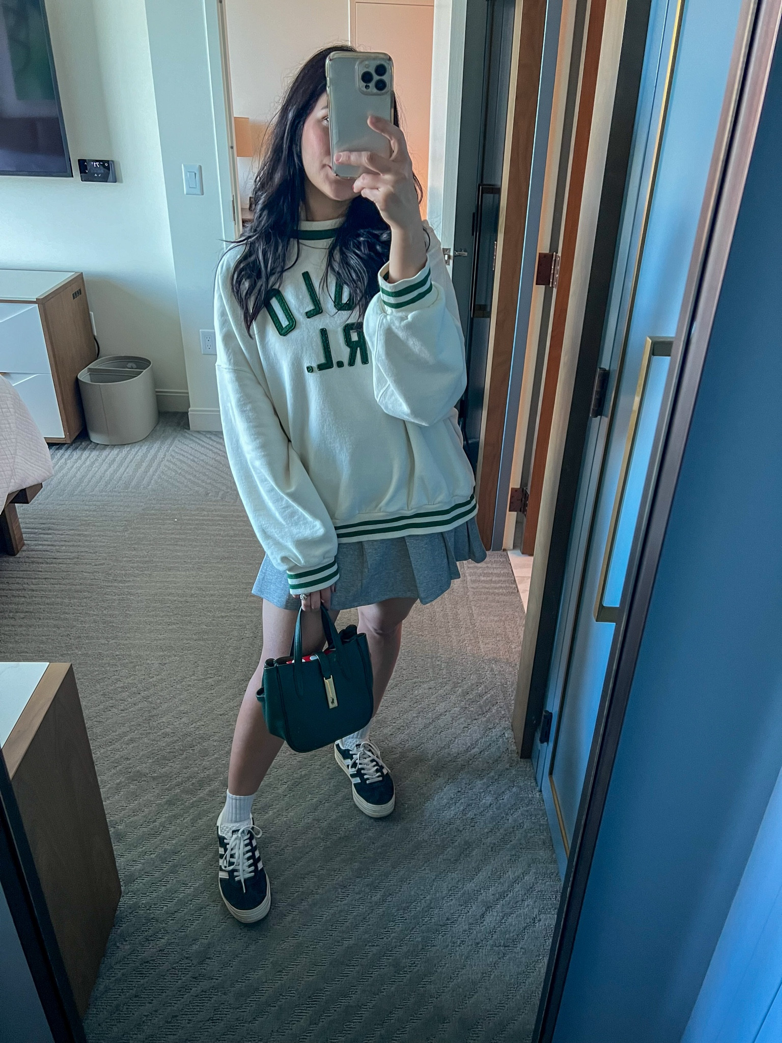 A more relaxed everyday look. Loving this Ralph Lauren sweater 💚

#LTKStyleTip #LTKTravel #LTKHoliday