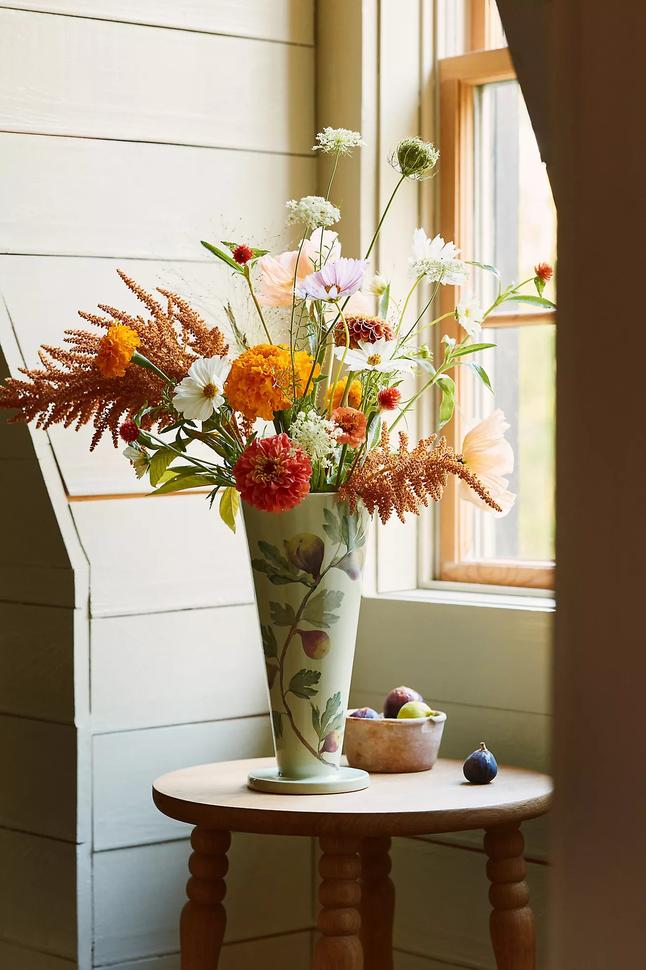 Rousseau Harvest Stoneware Vase | Anthropologie (US)