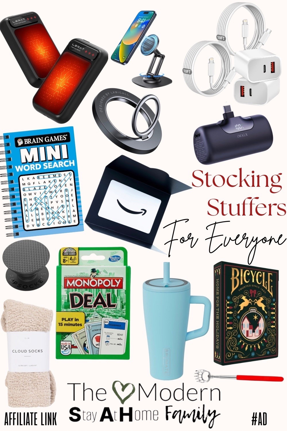 Stocking stuffers for EVERYONE on your Christmas list 🎄🎁

I rounded up easy stocking stuffer ideas for women, men, kids, teens, husbands, wives, grandparents, coworkers, teachers and those hard-to-shop-for people who seem to have everything! From practical everyday essentials and cozy favorites to fun little finds and giftable accessories, these are the kinds of small Christmas gifts that actually feel useful and thoughtful.

Whether you need stocking stuffers for him, stocking stuffers for her, stocking stuffers for kids, stocking stuffers for teens, stocking stuffers for your husband, stocking stuffers for your wife or inexpensive Christmas gift ideas, this roundup has something for everyone. Perfect for finishing off your Christmas shopping without spending a fortune! 🎅🏻

Christmas stocking stuffers, stocking stuffer ideas, stocking stuffers for everyone, stocking stuffers for him, stocking stuffers for her, stocking stuffers for kids, stocking stuffers for teens, stocking stuffers for men, stocking stuffers for women, stocking stuffers for husband, stocking stuffers for wife, stocking stuffers for boys, stocking stuffers for girls, stocking stuffers for grandparents, stocking stuffers for coworkers, stocking stuffers for teachers, inexpensive Christmas gifts, affordable Christmas gifts, small Christmas gifts, Christmas gift ideas, Christmas shopping ideas, holiday gift ideas, Amazon stocking stuffers, Christmas gifts for everyone, practical stocking stuffers, fun stocking stuffers, unique stocking stuffers, stocking filler ideas

#LTKKids #LTKmomlife #LTKMens