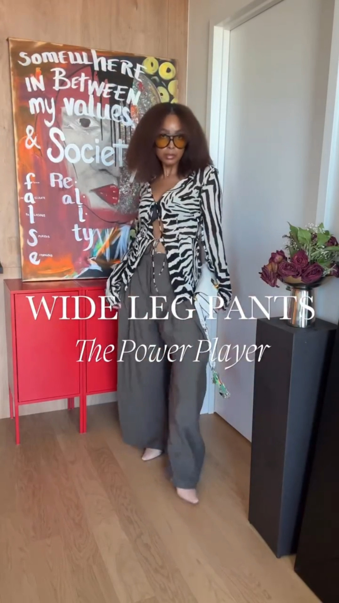 Wide, sweeping, & effortless chic; wide leg pants are the power player of any wardrobe.
Relaxed, tailored, or denim-draped, they shift from day to night with ease.
3 looks, 1 silhouette that always commands.
Tap #thecookielookbook to see every cookie’s W3WW spin.
#wornthreeways #widelegpower #thecookielookbook
Shout out to the OG Cookie Crew @mikismithlifestyle @Fromnishasview @gigiflavoroflife @theprettygirlwiththebigeyes @itscarolyngray for keeping the challenges fresh and the community fly.

Pants @zara 
Look 1 
Top @ratandboa 
Bag @prada 
Shoes @thecolorsofsiesmarjan 

Look 2
Sweater @hm studio 
Shoes @stuartweitzman 
Bag @newbottega via @fashionphile hion

Look 3 
Top @aritzia 
Bag @dior via @fashionphile