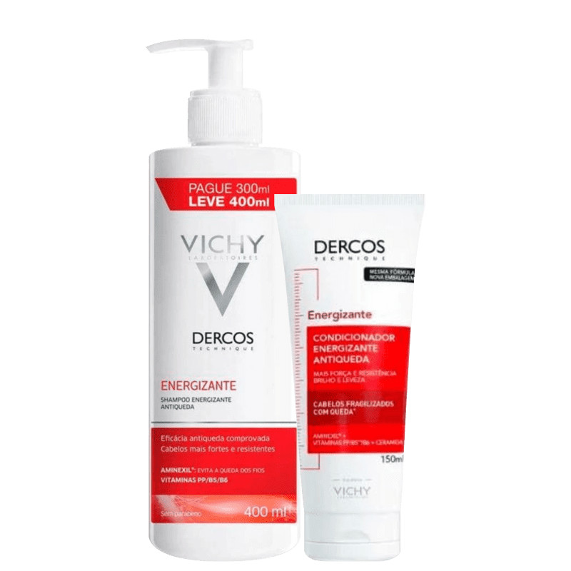 Kit Vichy Dercos Energizante Antiqueda Dupla (2 Produtos) | Beleza Na Web (BR)