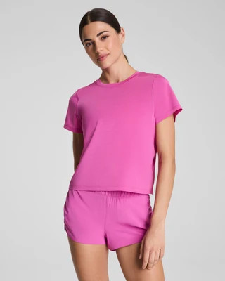 SPANX® BoostUp Crewneck Tee with StayCool Tech | Spanx