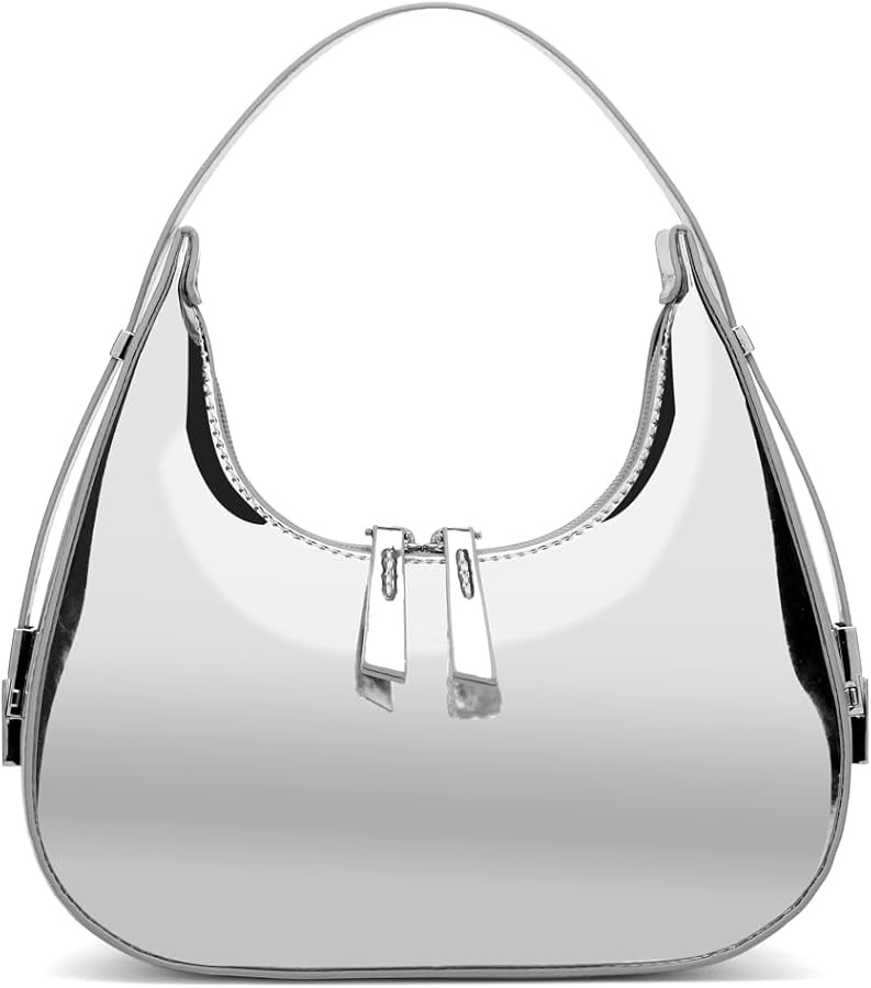 Women's Crescent Shoulder Bags Retro Y2k 90s Hobo Handbags Top Handle Y2k Underarm Bag Fashion Cl... | Amazon (US)