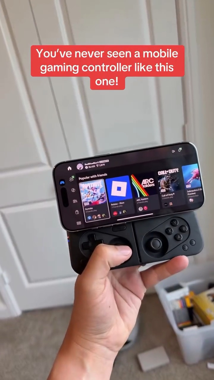 Wow! The best way to take your mobile gaming to the next level! This is the MCON Gaming Controller you have to see to believe! #kahlagaming @ohsnap