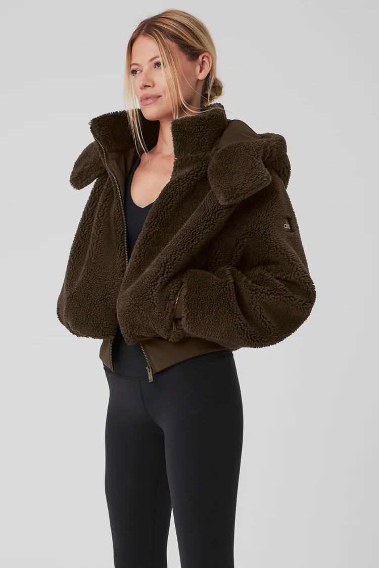 Foxy Sherpa Jacket | Alo Yoga