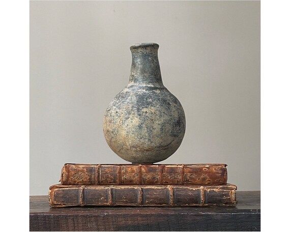 Pre-columbian Tairona Goose Neck Round Clay Vase - Etsy | Etsy (US)