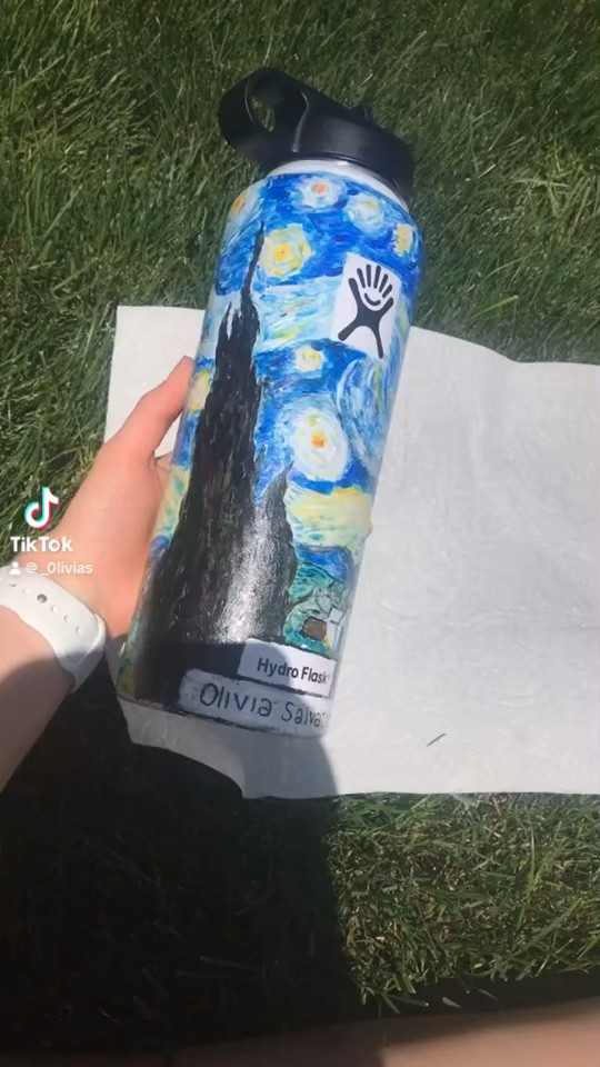 How I seal my painted water bottles and hydro flasks once I’m done painting! 

#LTKVideo #LTKfindsunder100 #LTKGiftGuide