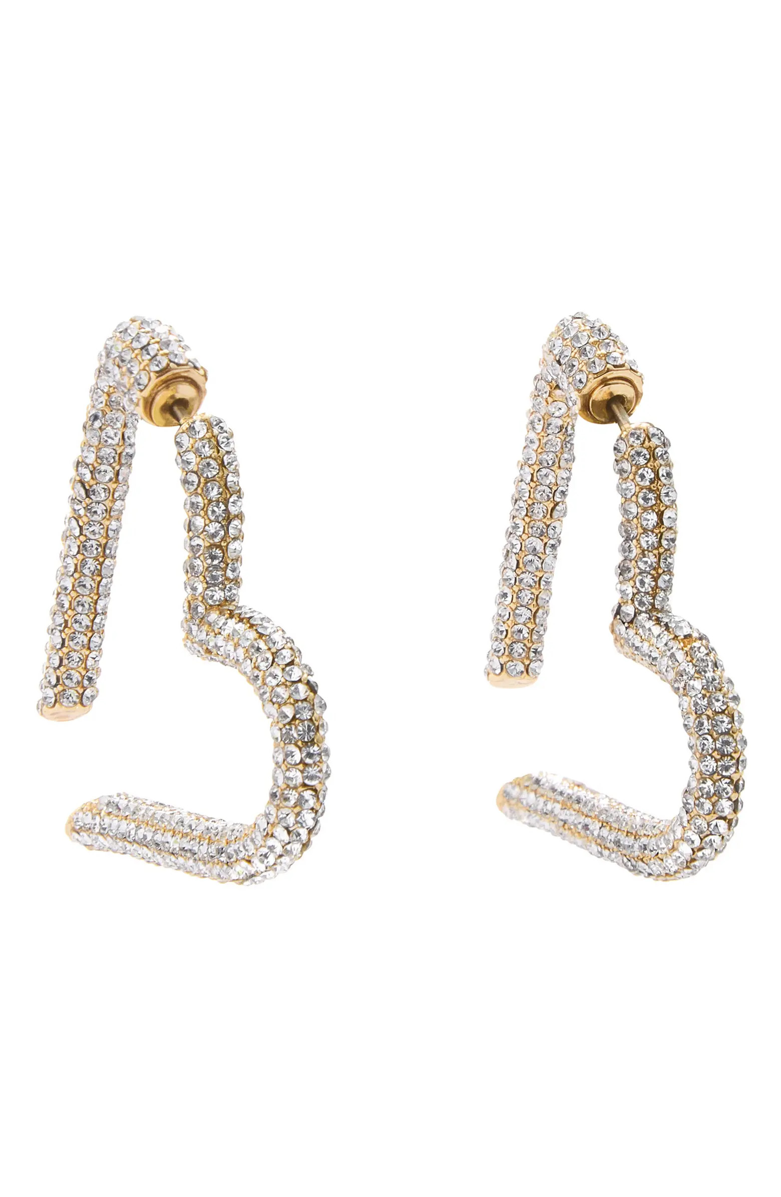Emory Heart Hoop Earrings | Nordstrom