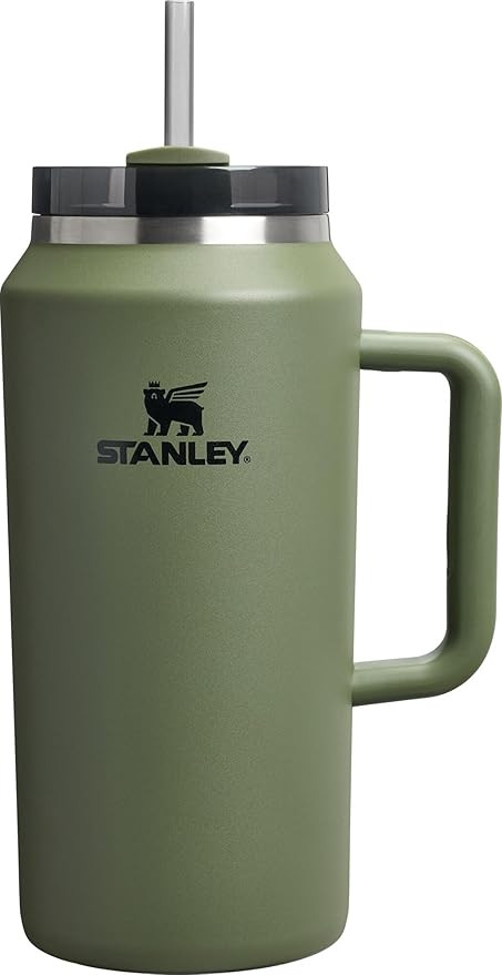 Stanley Quencher H2.0 Tumbler with Handle & Straw 64 oz | Flowstate 3-Position Lid | Large Capaci... | Amazon (US)