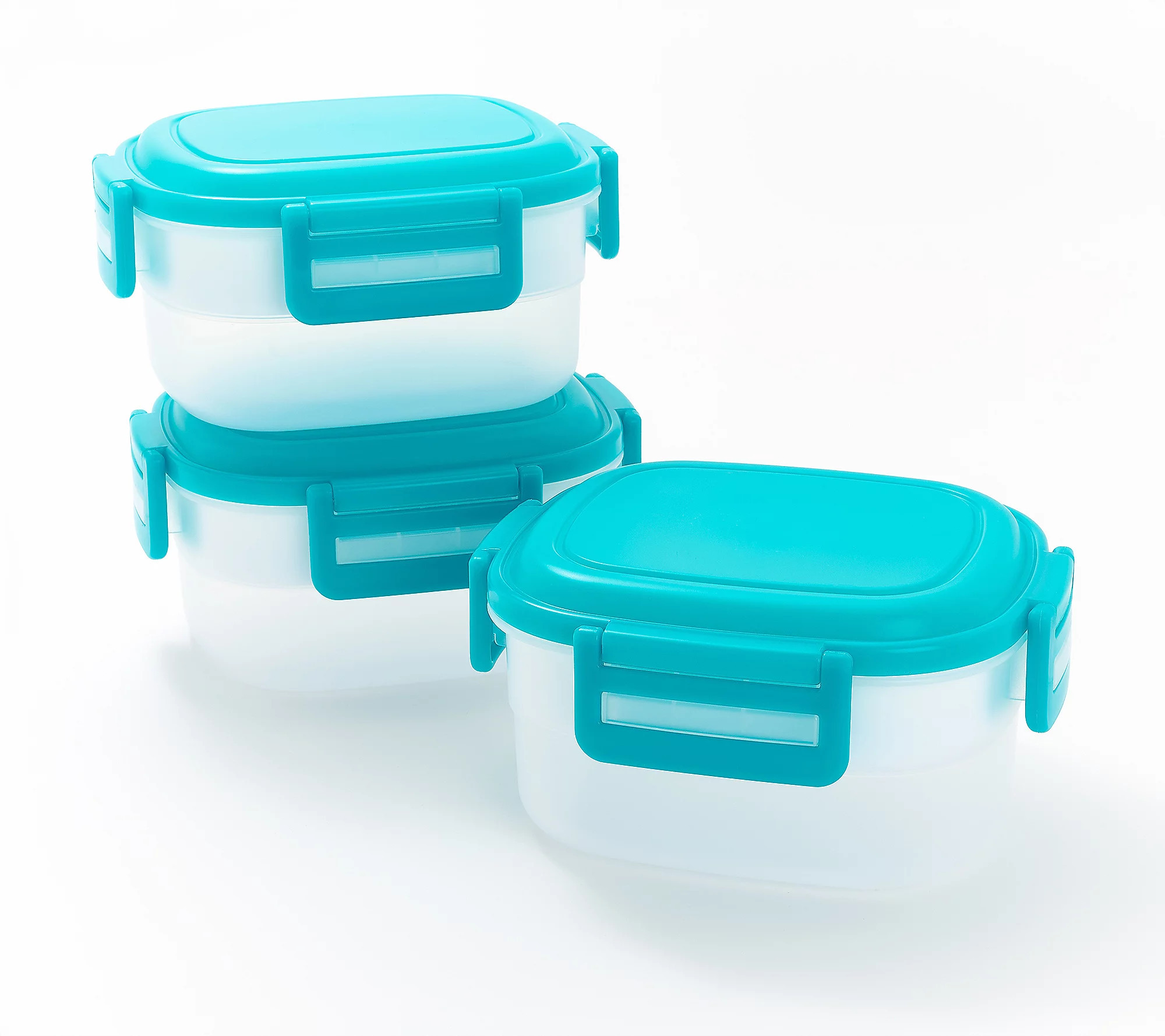 LocknLock Set of 3 Bento Box Containers w/ IcePack Insert | QVC