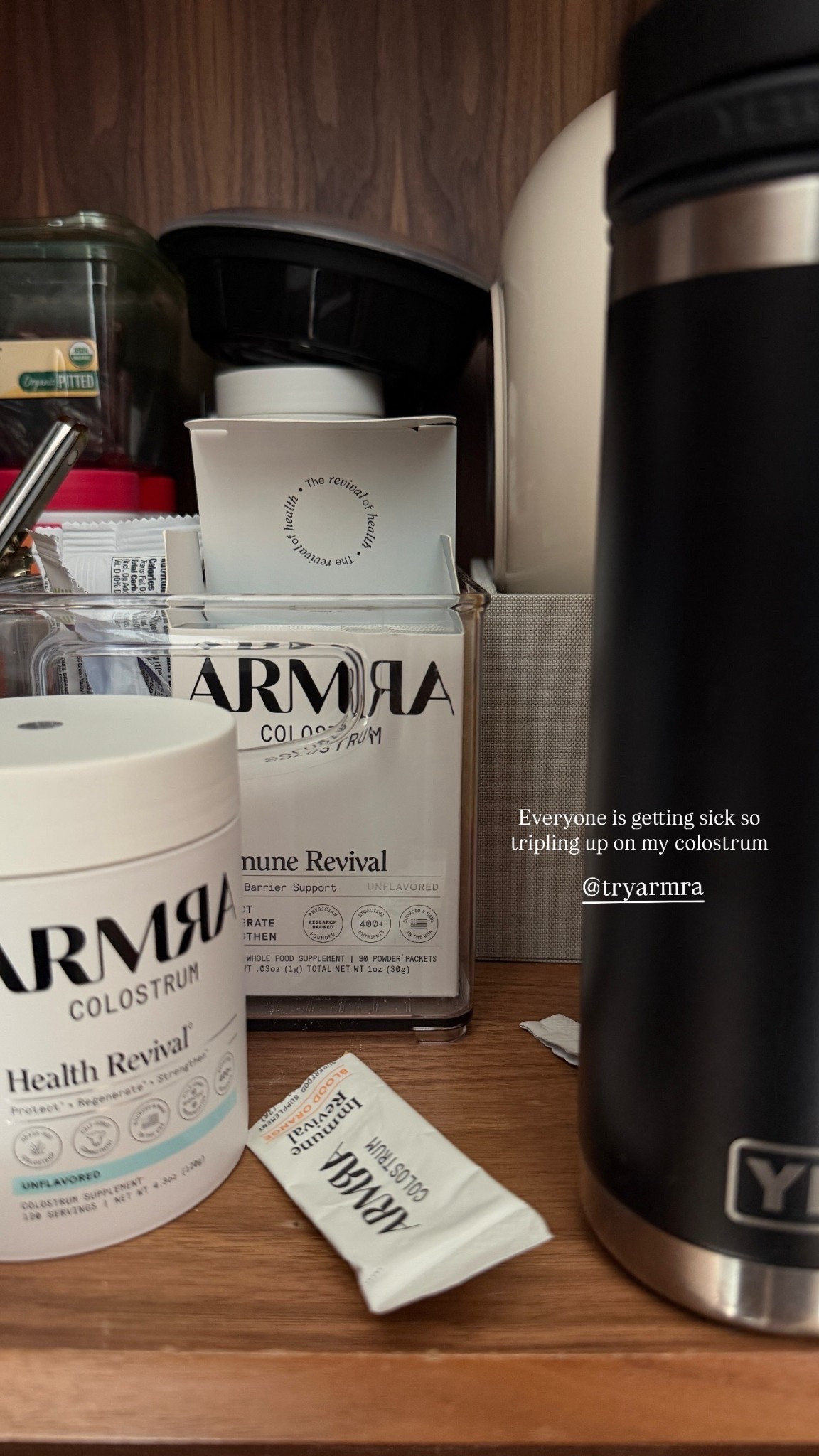 Everyone is getting sick so I’m tripling up on my Armra Colostrum!

#LTKmorningroutine #LTKselfcare #LTKBeauty