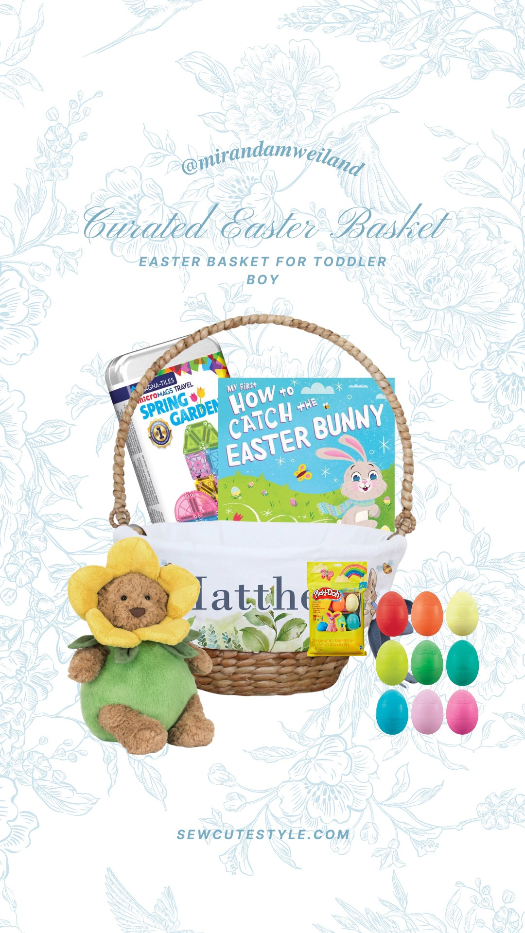 Toddler boy Easter basket ideas! Love these pastel magnetic tiles. Love including kid books in gifts! + how cute is this Jelly Cat? 

baby boy Easter basket / baby boy Easter basket ideas / baby boy Easter basket stuffers / first Easter basket baby boy / Easter basket ideas for baby/ baby Easter basket filler/ baby safe Easter basket toys / toddler boy Easter basket / toddler boy Easter basket ideas 

#LTKBaby #LTKKids