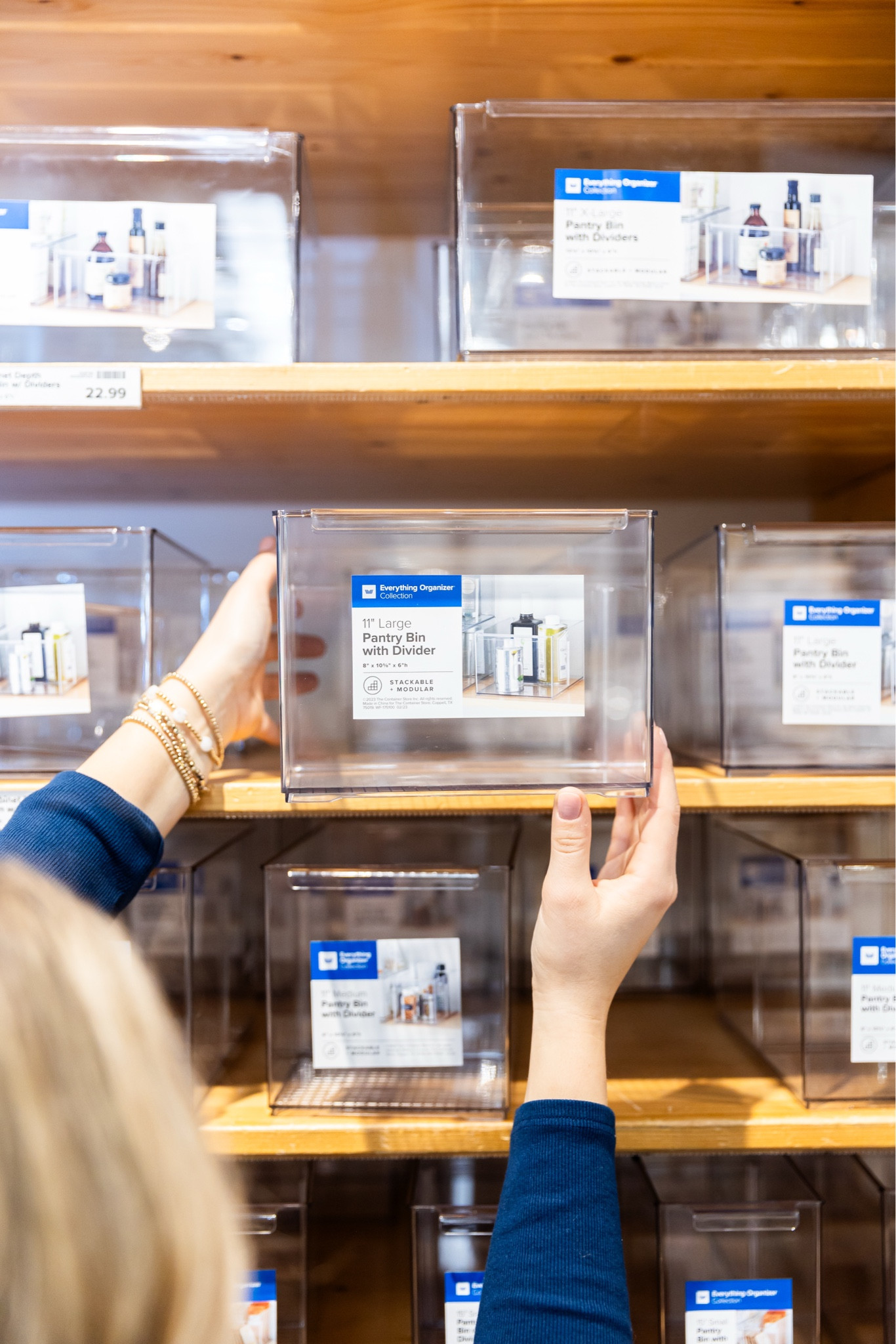 Say hello to my go-to pantry must-have: the Everything Organizer Pantry Bin! 🙌✨

This bin is a game-changer for maximizing shelves, keeping items visible, and making grab-and-go easier than ever. With stackable, modular designs and removable dividers, it's fully customizable for any cabinet or pantry setup!

✅ Clear plastic for easy visibility ✅ Removable dividers for flexible organization ✅ Stackable + modular for deep shelves ✅ Fridge & freezer safe for versatile storage

These bins come in four widths and two depths, so you can find the perfect fit for your space!

#LTKFindsUnder50 #LTKHome