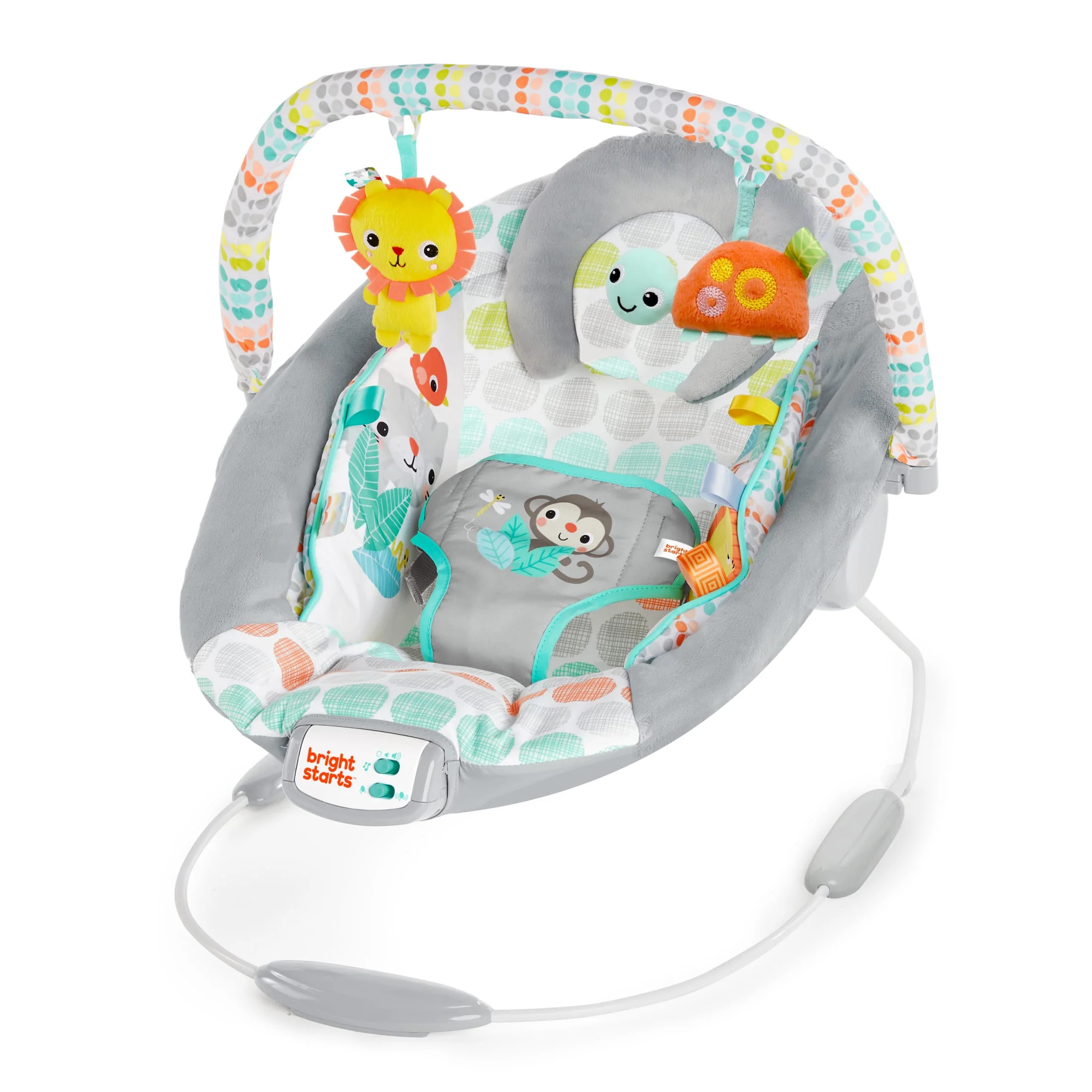 Bright Starts Whimsical Wild Vibrating Baby Bouncer Seat and Rocker | Walmart (US)