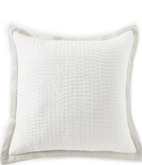 Simplicity Collection Addison Taupe Euro Sham | Dillards