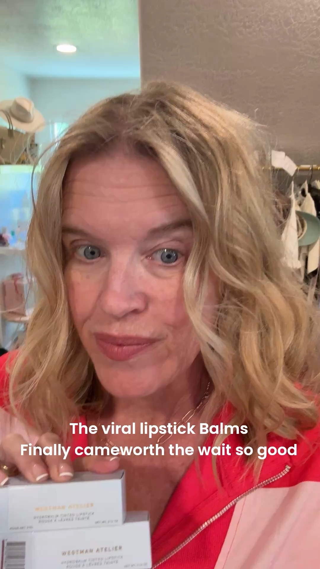 Clean beauty
The Viral lipstick hydrating Balms  finally arrived from Westman atelier!

Completely worth the wait..
I ordered the color
Garden rose wearing here and BOB

Both so good!
I want all the colors 
A little bit of a splurge but worth it

Wearing an Amazon affordable shirt set in med 
Comes in several color options. 

Allie Bess bracelets 
Save 20% with code DARCY20

Ring from Anthropologie 
Old I linked this years similar style

#LTKgrwm #LTKOver40 #LTKBeauty
