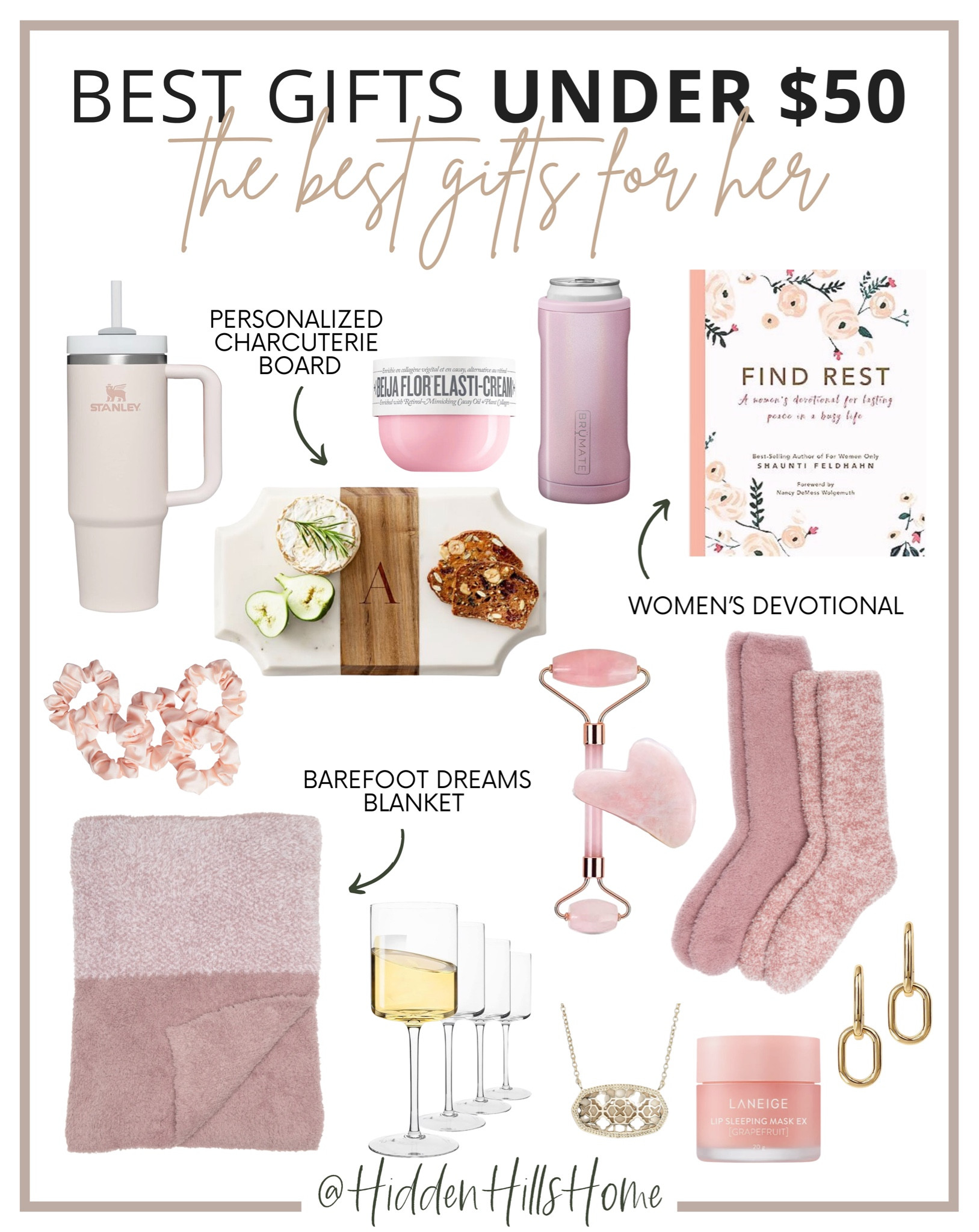 Gifts for her under $50! Affordable Christmas gift ideas, gifts for her, holiday gift guide, Christmas gift inspiration, girls gifts #giftsforher

#LTKHoliday #LTKGiftGuide #LTKFindsUnder50