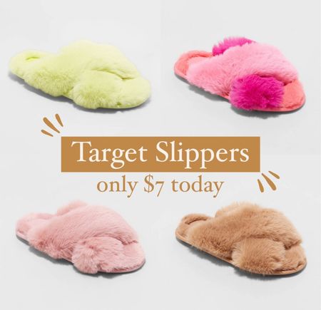 These slippers are only $7 right now at Target 🙌 best last min gift for mom, daughter or bff!

#LTKGiftGuide #LTKHoliday #LTKSeasonal