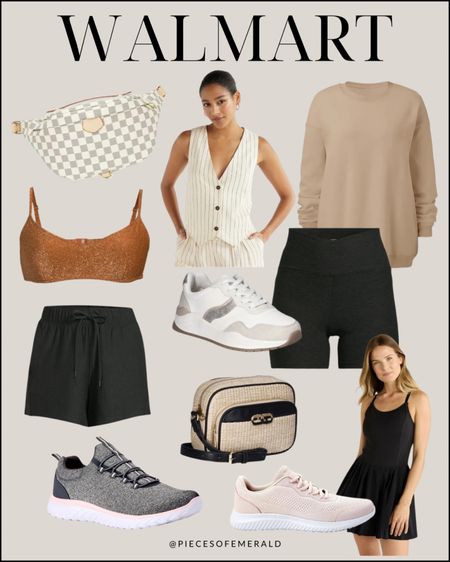 Athleisure wear finds from Walmart, outfit ideas for summer from Walmart, Walmart style 

#LTKStyleTip #LTKFindsUnder100