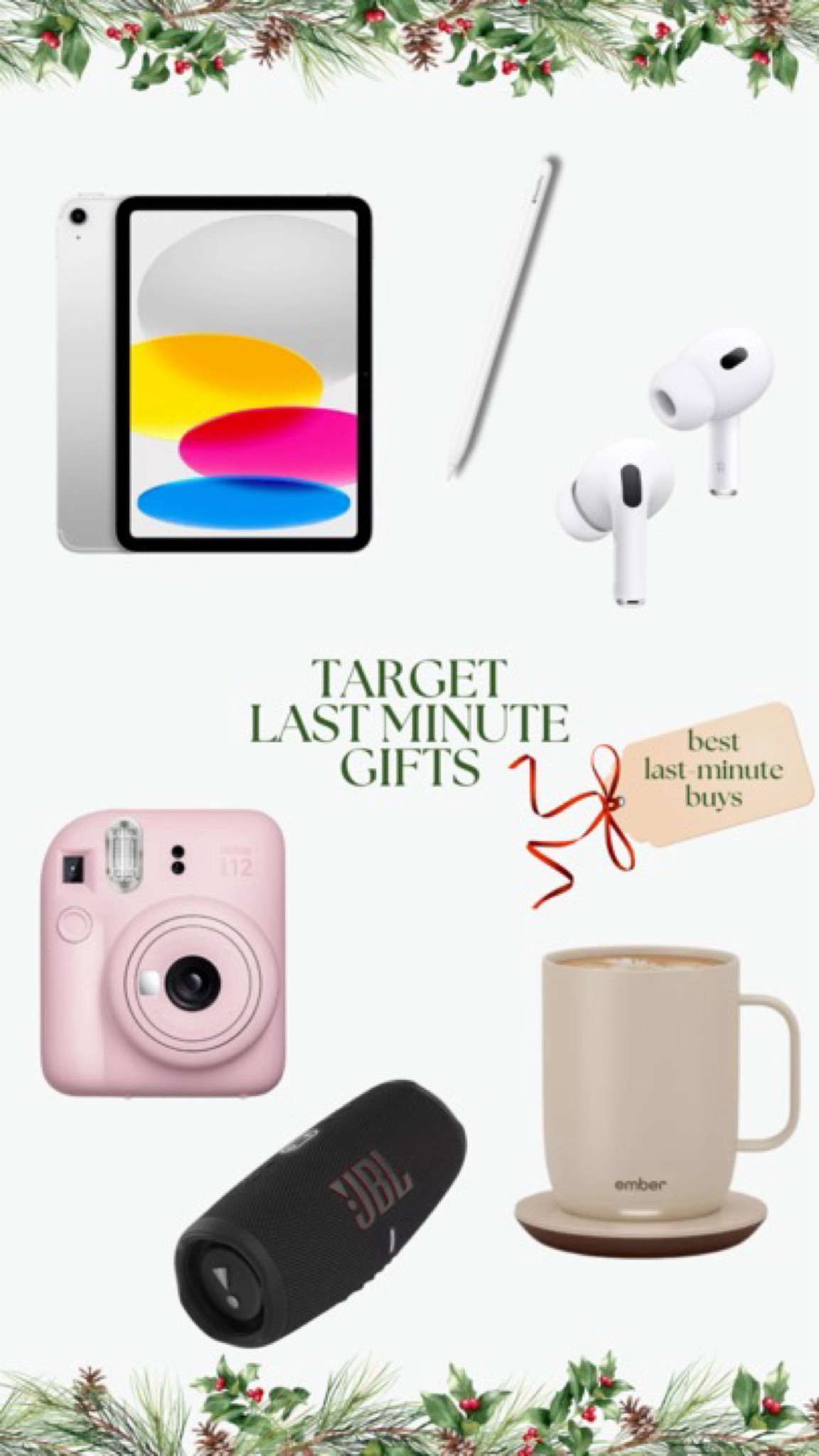 Great options for last minute gifts - all from Target! 

Gift Guide, Last Minute Gifts

#LTKGiftGuide