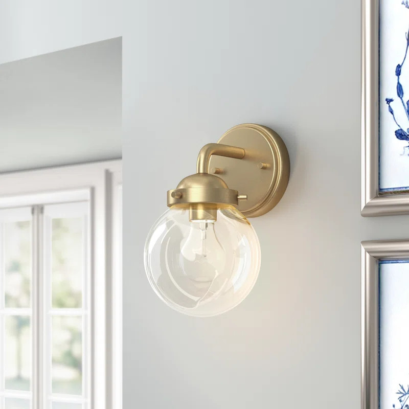 Wason Steel Armed Sconce | Wayfair North America