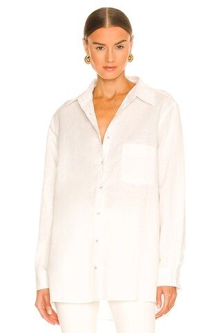 WeWoreWhat Dad Shirt in Off White from Revolve.com | Revolve Clothing (Global)