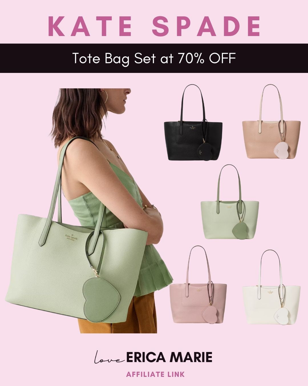 Tote Bag Set at 70% off

#LTKTravel #LTKSeasonal #LTKSaleAlert