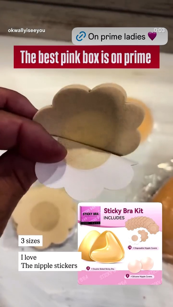 📣Best Pink Box !!!!  I love mine so much !!! 

Ultra Push up Sticky Bra Pads Inserts | Double Sided Adhesive Bra Inserts | Stick on Bra for Sports Bra Swimsuit

#LTKActive #LTKSaleAlert #LTKFindsUnder50