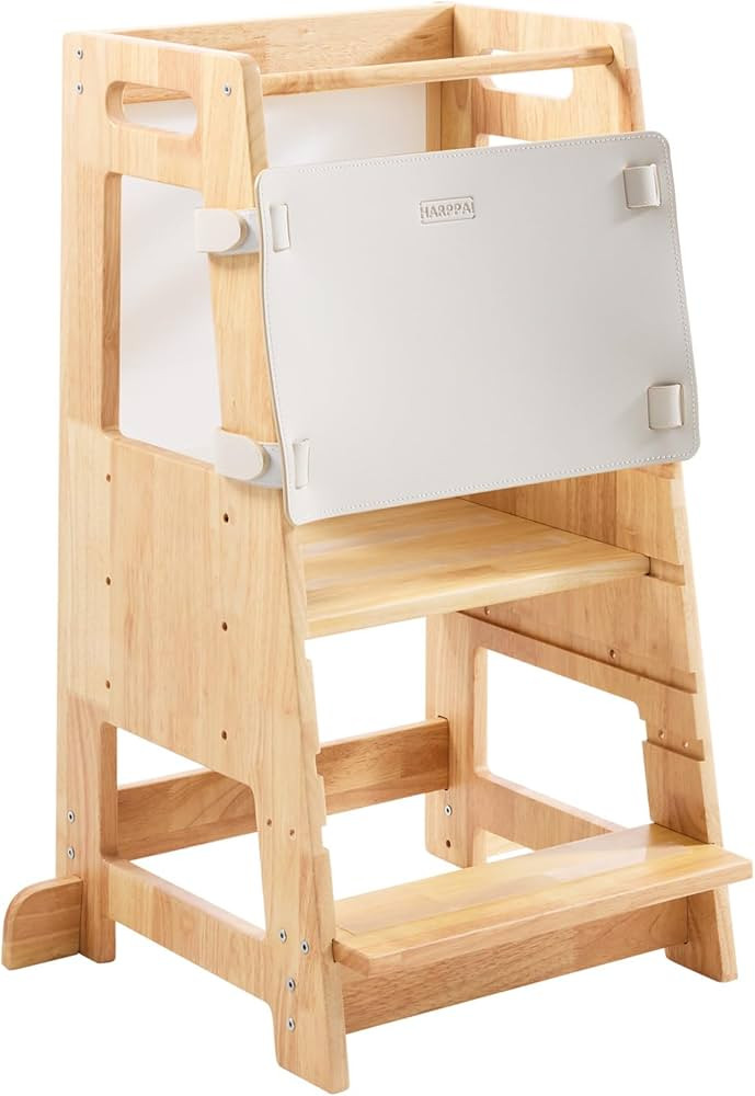 HARPPA Nordo Toddler Kitchen Learning Helper with Adjustable Height and Anti-Slip Protection, Kid... | Amazon (US)